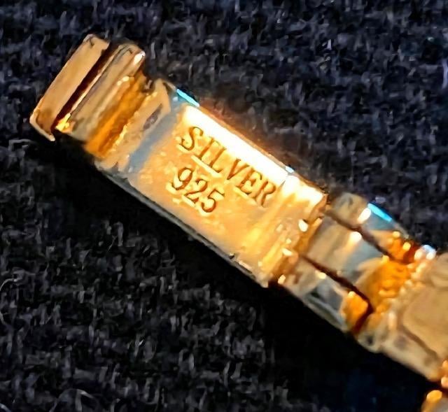 SILVER925 8ʃgv약lbNX 50cm K18GF  P_  jANZT[/v 