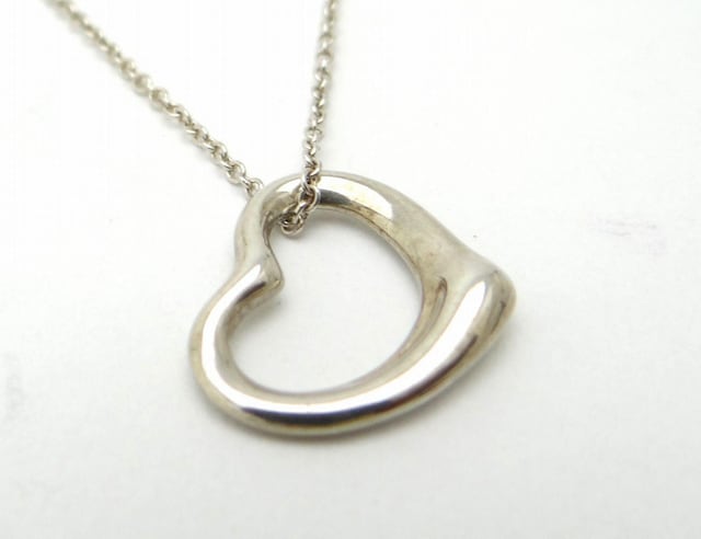 TIFFANY&CO. eBt@j[ I[vn[g y_g lbNX SV925 Vo[USEDyz  uh 