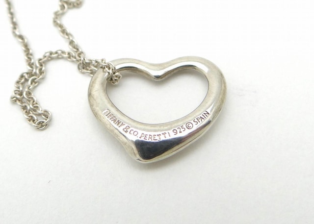 TIFFANY&CO. eBt@j[ I[vn[g y_g lbNX SV925 Vo[USEDyz  uh 