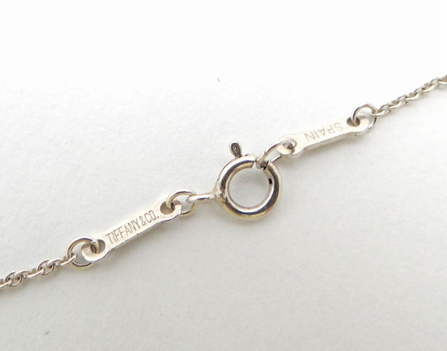 TIFFANY&CO. eBt@j[ I[vn[g y_g lbNX SV925 Vo[USEDyz  uh 