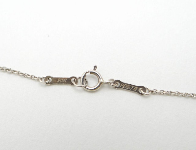 TIFFANY&CO. eBt@j[ I[vn[g y_g lbNX SV925 Vo[USEDyz  uh 