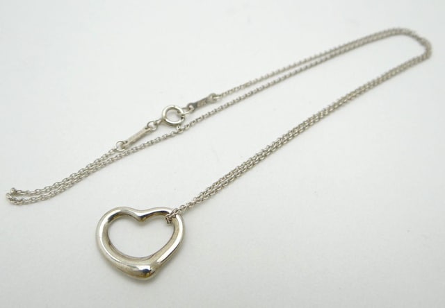 TIFFANY&CO. eBt@j[ I[vn[g y_g lbNX SV925 Vo[USEDyz  uh 