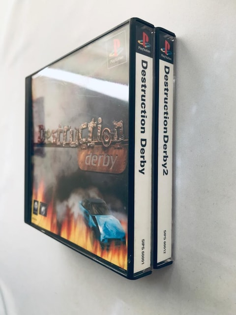 fXgNV_[r[@DESTRUCTION DERBY@2@nKL PS@Zbg PlayStation Postcard  Q[{/\tg 