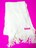 Pinkygirl★マフラー★オフホワイト★中古品