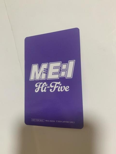 ME:I XؐS؁@gJ@Hi-Five  ^gObY 