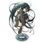 送料無料!灼眼のシャナ 原作版 シャナ アクリルスタンド 黒髪Ver. アクリルフィギュア