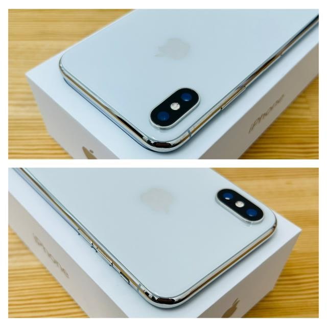B 100% iPhone X 64 GB SIMt[ Vo[ {  Ɠd/AV 