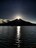 世界遺産 富士山 ダイヤモンド富士 縦 写真 A4又は2L版 額付き