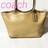 美品 COACH コーチ レザー トートバッグ ショルダーバッグ