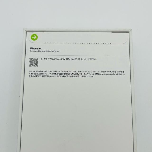 Vi J@iPhone 16 128 GB SIMt[ O[  Ɠd/AV 