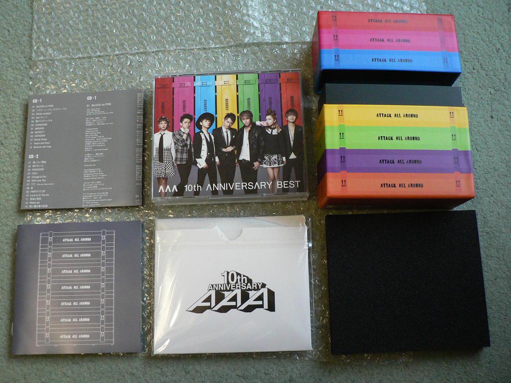 AAA 10th ANNIVERSARY BEST 初回生産限定盤 Amazon.co.jp: AAA 10th ANNIVERSARY BEST(ALBUM3枚組+DVD