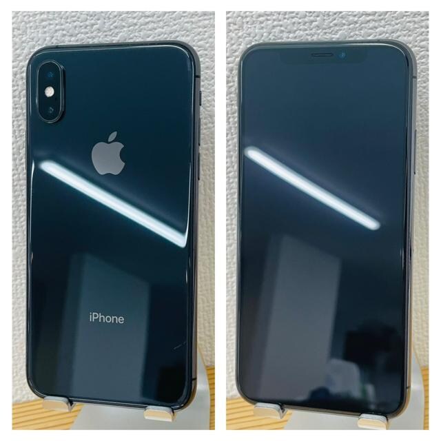 B 100% iPhone XS 64 GB SIMt[ ubN {  Ɠd/AV 