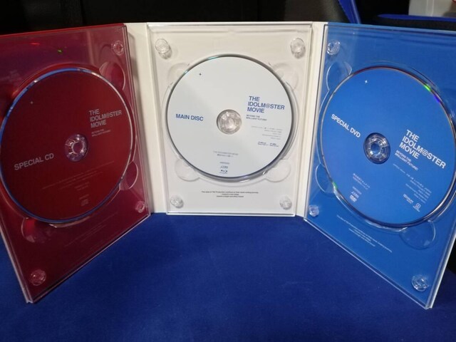 u[C THE IDOLM@STER MOVIE (S萶Y) BD+DVD  CD/DVD/rfI 