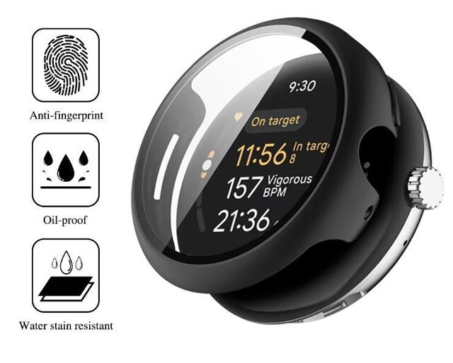 Google Pixel Watch 3 2 1 41mm Jo[ KX tB ubN P[X  sNZ EHb`  Ɠd/AV 