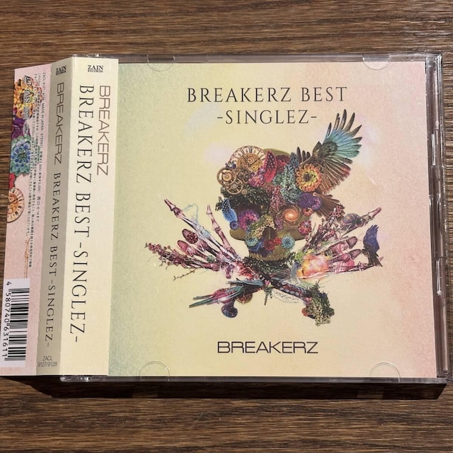 yBREAKERZzBREAKERZ BEST -SINGLEZ-   CD/DVD/rfI 