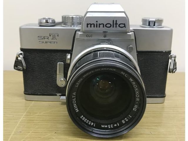 Minolta ~m^ SRT SUPER {fB MC W.ROKKOR-HG 1:2.8 f=35mm Y WN   Ɠd/AV 