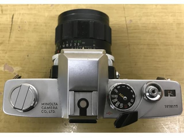 Minolta ~m^ SRT SUPER {fB MC W.ROKKOR-HG 1:2.8 f=35mm Y WN  Ɠd/AV 