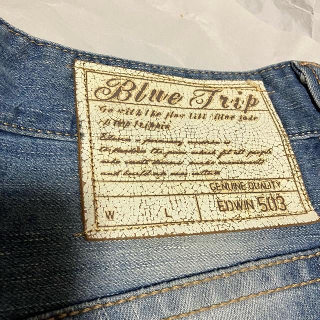 yEDWINzyBLUE TRIPz BTM506 Xg[gfj W32  uh 