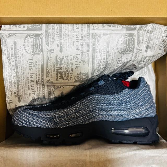 27cm Levi's ~ Nike Air Max 95 OG "Denim Blue"  uh 
