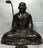 希少 道元 禅師 晴山作 銅製 仏教美術 仏像 僧侶 像 長田 晴山 禅 Zen 希玄 高祖承陽大師 Buddhism 坐禅 瞑想