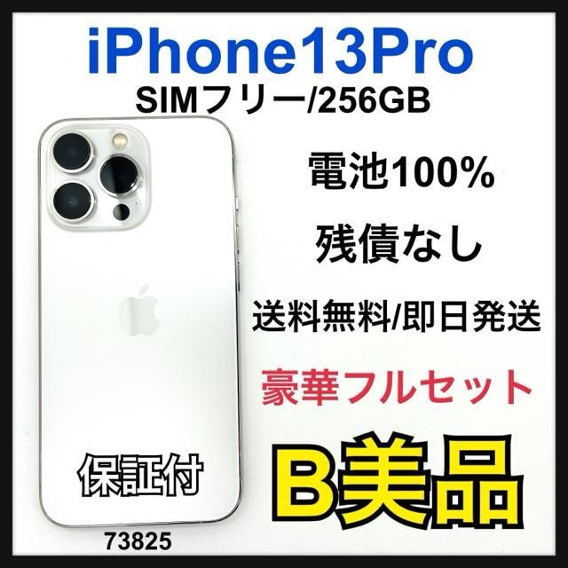 B 100% iPhone 13 Pro 256 GB SIMt[ {   Ɠd/AV 