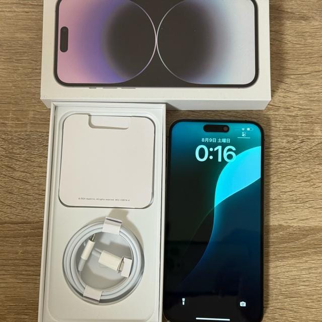 iPhone14ProMax 256GB fB[vp[v SIMt[   Ɠd/AV 