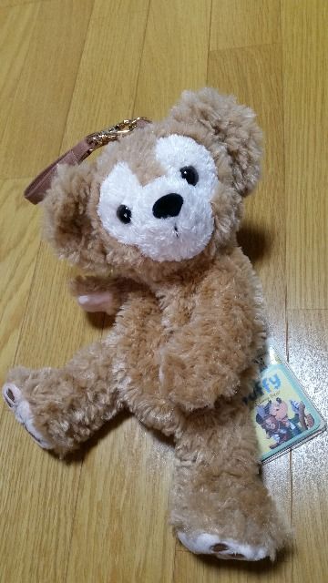 未使用タグ付き ディズニーシー ダッフィー ぬいぐるみポーチ