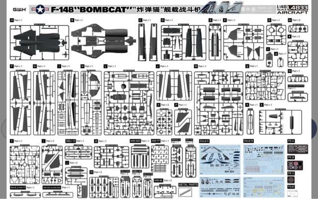 Great Wall Hobby(O[gEH[zr[) AJCR F-14B {Lbg (vf)  zr[ 