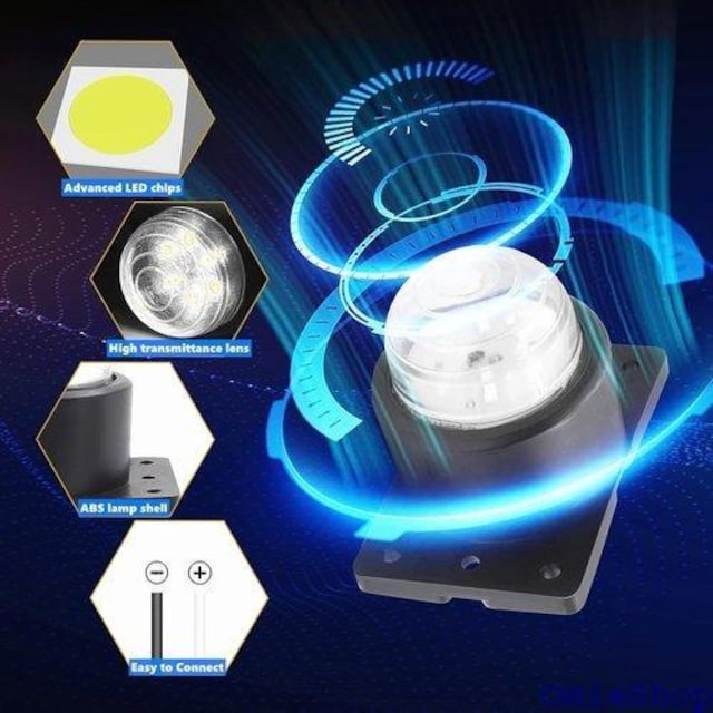 TCh}[J[v LED x DC24V ԕ gbN g[[ SUV 6A zCg 2 524  /oCN