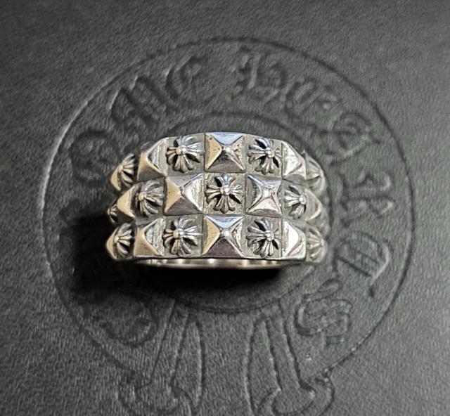 CHROME HEARTS CHプラス ピラミッド リング GRUATD 15号 CHROME HEARTS/クロムハーツ CHプラス ピラミッド リング GRUATD