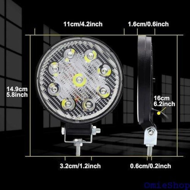 LED[NCg Ɠ 27W E 2F ی^ IP67 ho ϏՌ 9A u[ƃzCg 2 528  /oCN