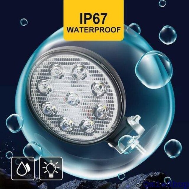 LED[NCg Ɠ 27W E 2F ی^ IP67 ho ϏՌ 9A u[ƃzCg 2 528  /oCN