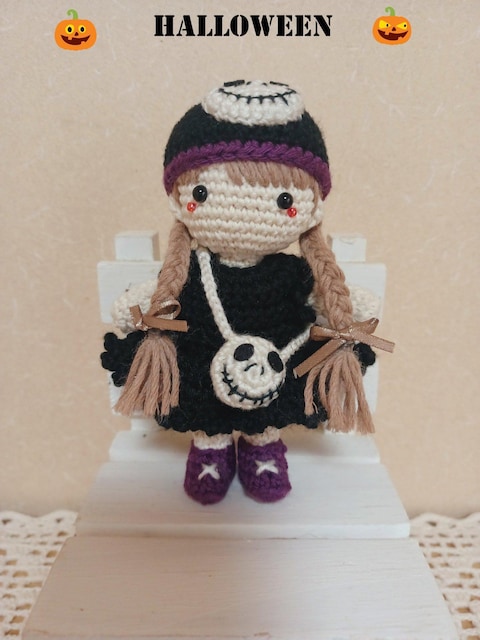 Hand made@@HALLOWEEN*̎q*݂*L[z_[OK 
