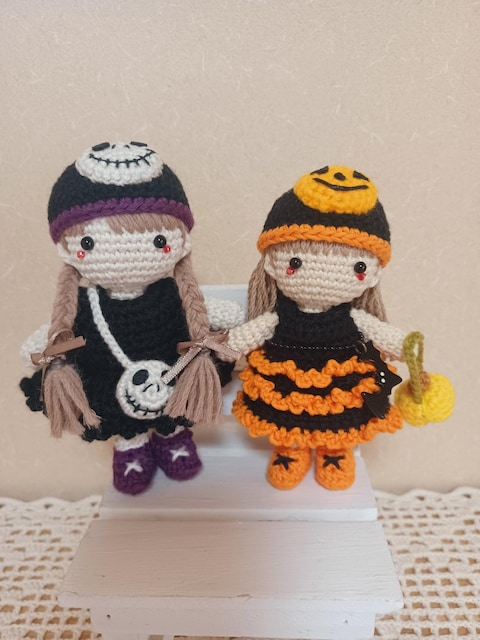 Hand made@@HALLOWEEN*̎q*݂*L[z_[OK