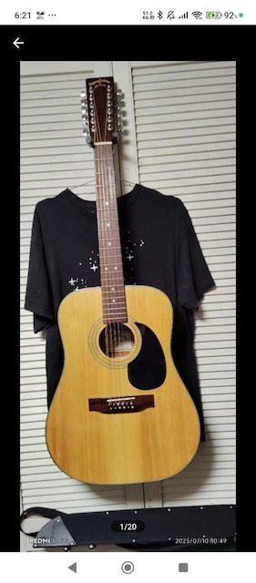 sigmaGuitars by Martin 1980N@^DM12/1ST 12AR[XeBbNn[hP[Xƌt  zr[ 