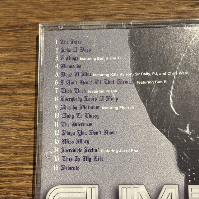 ySLIM THUGzAlready Platinum  CD/DVD/rfI 