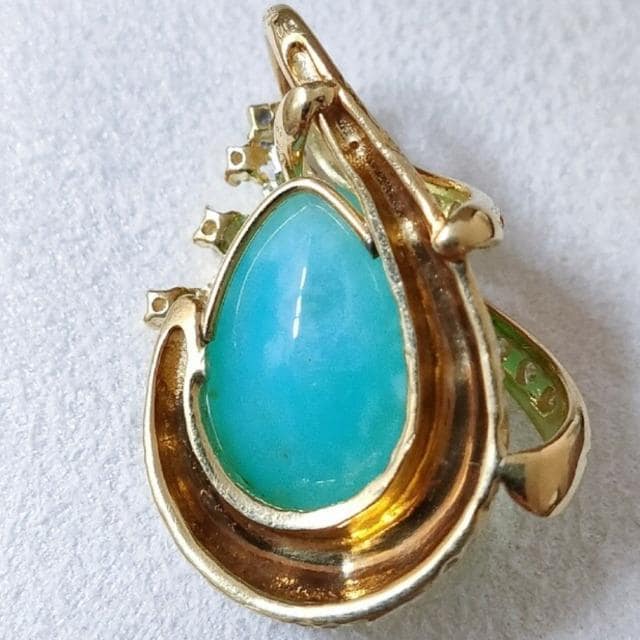 _Ch~JZhj[ y_ggbv K18YG 6.70ct 7.5g  ANZT[/v 