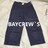 【BAYCREW`S / ベイクルーズ】 デニムパンツ / サイドボタン 36 ワイドパンツ