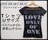 ★ONE HEART BEAT★ワンハートビート★Tシャツ★黒★半袖★Mサイズ★160サイズ使用の方にも★親子兼用可能★