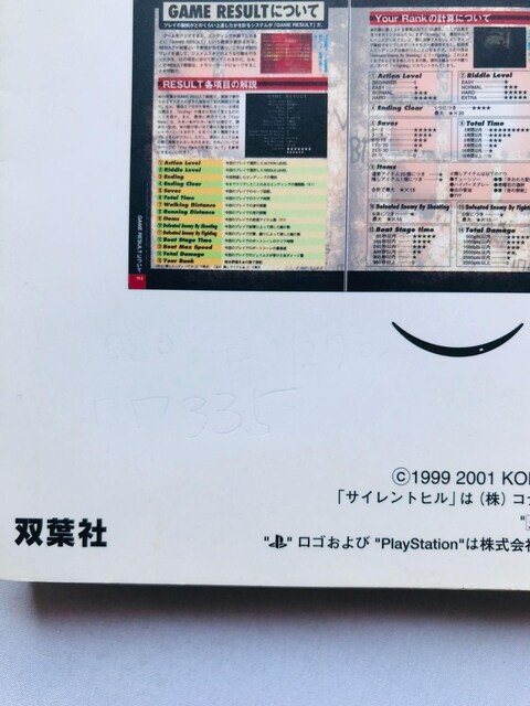 TCgq2@SKChubN@U{@Ł@Silent Hill 2 Official Complete Guide  Q[{/\tg 