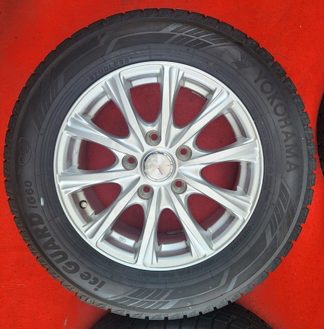 WEDS/JOKER 15C`6J+53 5PCD114.3Rn} ice GUARD IG60 4{Zbg195/65R1  /oCN