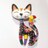 白猫 シロネコ 猫 ネコ ねこ ピンブローチ ブローチ ピンバッジ バッジ ラペルピン