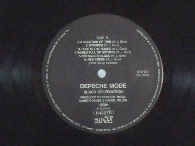 ubNEZu[ViBLACK CELEBRATIONj / f؃bV E[hiDEPECHE MODEjѕtLP  CD/DVD/rfI 