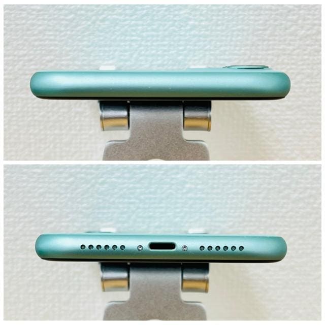 B 100% iPhone 11 128 GB SIMt[ O[ {  Ɠd/AV 