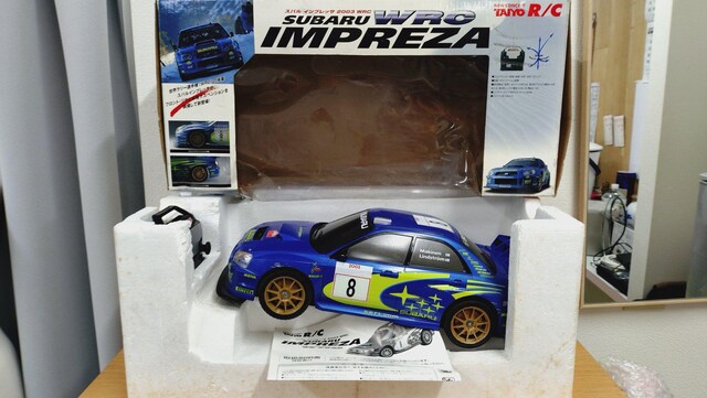 ғi@WR@TAIYO R/C SUBARU Xo@IMPREZA@CvbT 2003 WRC@At
