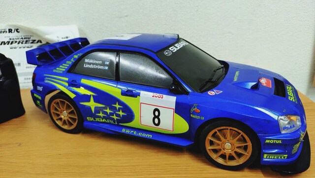 ғi@WR@TAIYO R/C SUBARU Xo@IMPREZA@CvbT 2003 WRC@At