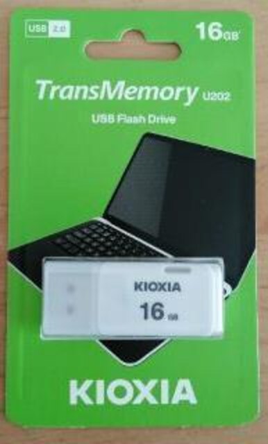 KIOXIA TransMemory U202 USB 16GB USB2.02 