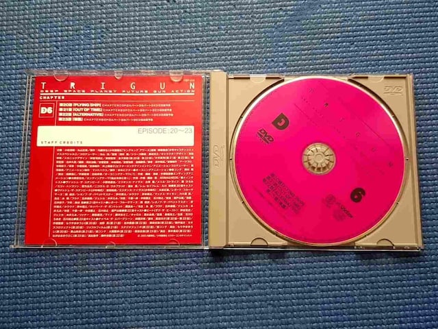 DVD gCK D-6 ׍O Aj TRIGUN  CD/DVD/rfI 