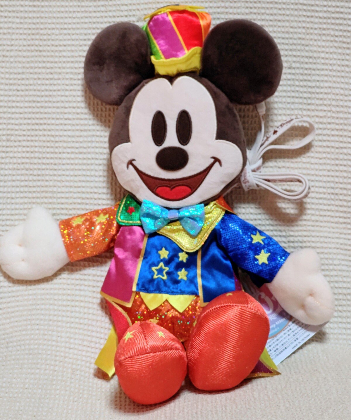TDR40周年 ディズニー ミッキー ぬいぐるみ ショルダーバッグ