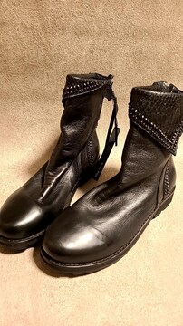 ViKMRii؁@Crush Short Boots 44